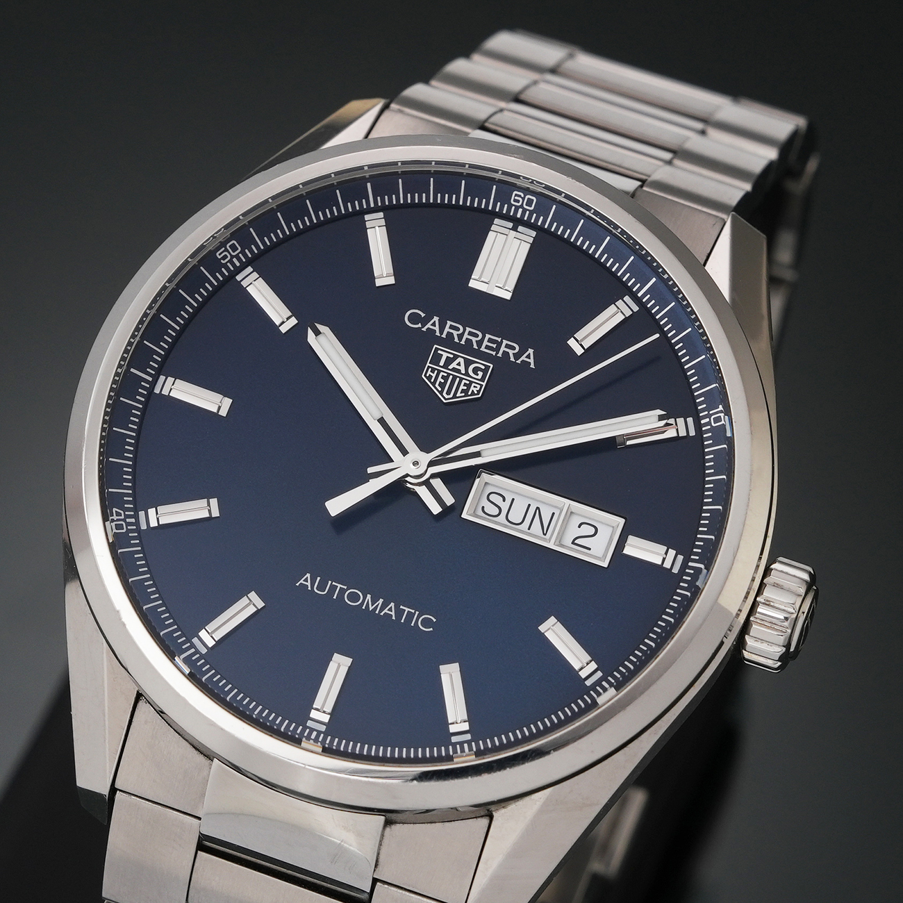 TAG HEUER(USED)태그호이어 WBN2012 까레라 데이 데이트 오토매틱 41 mm